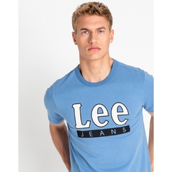 Футболка Lee Jeans Logo Tee Frost BlueL64JFEMJ - фото 1