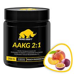Предтренировочный комплекс Prime Kraft AAKG 21    200  peach-passion fruit sr33786