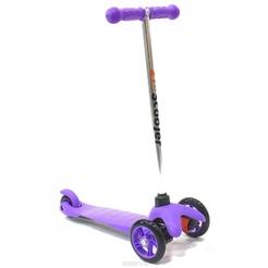 Самокат детский Bibitu Sweet колеса 120 мм фиолетовый (нескольз. платформа)00053720 - фото 1
