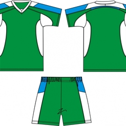 Форма футбольная Melior цв.зеленый-белый-синий р.56-194(XXL)00033220 - фото 1