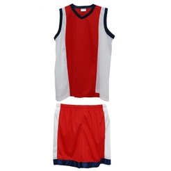 Форма баскетбольная Melior цв.красный-белый-темный синий р.56-194(XXL)00032754 - фото 1