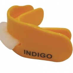 Капа 2 челюстная Indigo термопластик в контейнере цв.оранжевыйП000004889 - фото 1