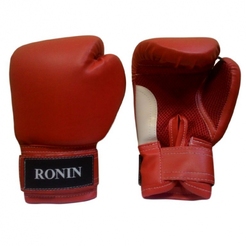 Перчатки боксерские детские Ronin 4 унций цв.красныйП000009174 - фото 1
