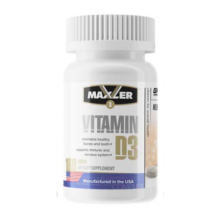 Витамины Maxler Vitamin D3 180  sr28201