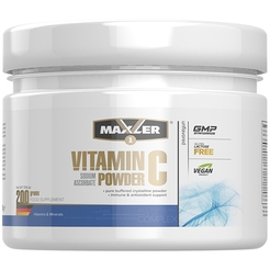 Витамины Maxler Vitamin C Sodium Ascorbate Powder 200 g 200 servsr35846 - фото 1