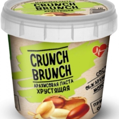 Crunch-Brunch Арахисовая паста 1000 г хрустящаяsr14137 - фото 1