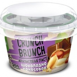 Crunch-Brunch Арахисовая паста 200 г кокосоваяsr12406 - фото 1
