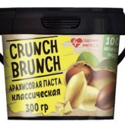 Crunch-Brunch Арахисовая паста 300 г классическаяsr2579 - фото 1