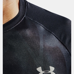 Футболка Under Armour Q lifier ISO-CHILL Printed Short Sleeve1350133-002 - фото 3