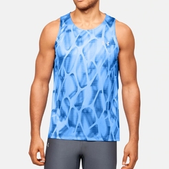 Майка Under Armour Qualifier ISO-CHILL Printed Singlet1353468-464 - фото 2