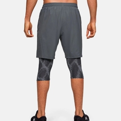 Шорты Under Armour M Ua Launch Sw Long 2-in-1 Printed Short1355480-012 - фото 2