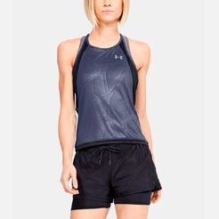Майка Under Armour Qualifier ISO-CHILL Embossed Tank1350180-497 - фото 1
