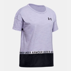 Футболка Under Armour Charged Cotton Taped Ss T-shirt1351601-555 - фото 1