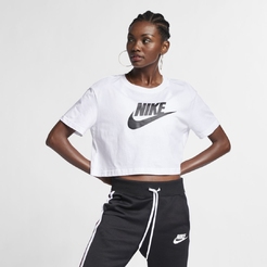 Футболка Nike W Sportswear Essential Cropped T-ShirtBV6175-100 - фото 1