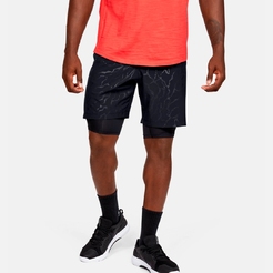 Шорты Under armour Woven Graphic Emboss Shorts1351670-001 - фото 1