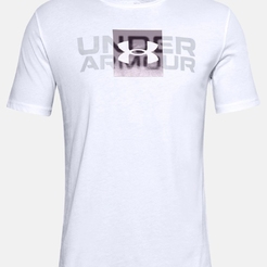 Футболка Under armour Ua Box Logo Wordmark Ss1357156-100 - фото 5