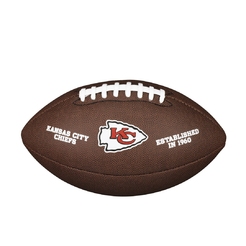Мяч для американского футбола Wilson NFL LICENSED BALL KCWTF1748XBKC - фото 1