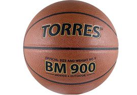 Мяч баскетбольный TORRES BM900 цв.темнооранжевый-черный р.500035698 - фото 1