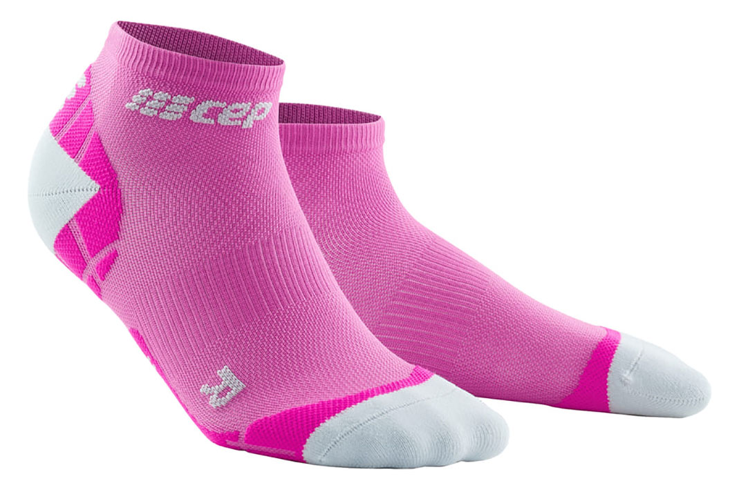 Женские компрессионные короткие носки для бега ультратонкие CEP Compression Low Cut Socks C09UUW-4