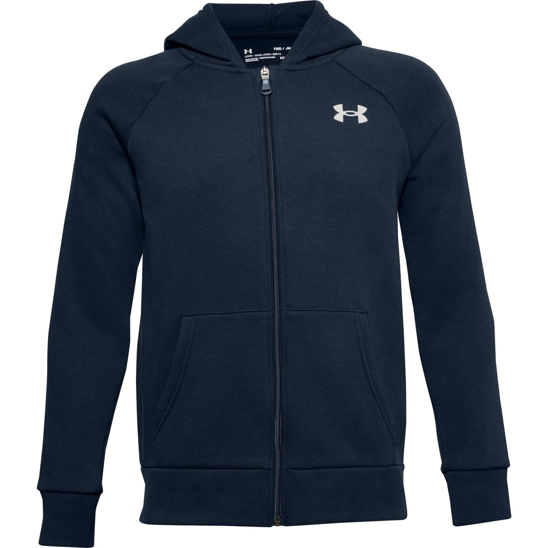 Толстовка Under Armour Rival Cotton Full Zip Hoodie 1357613-408