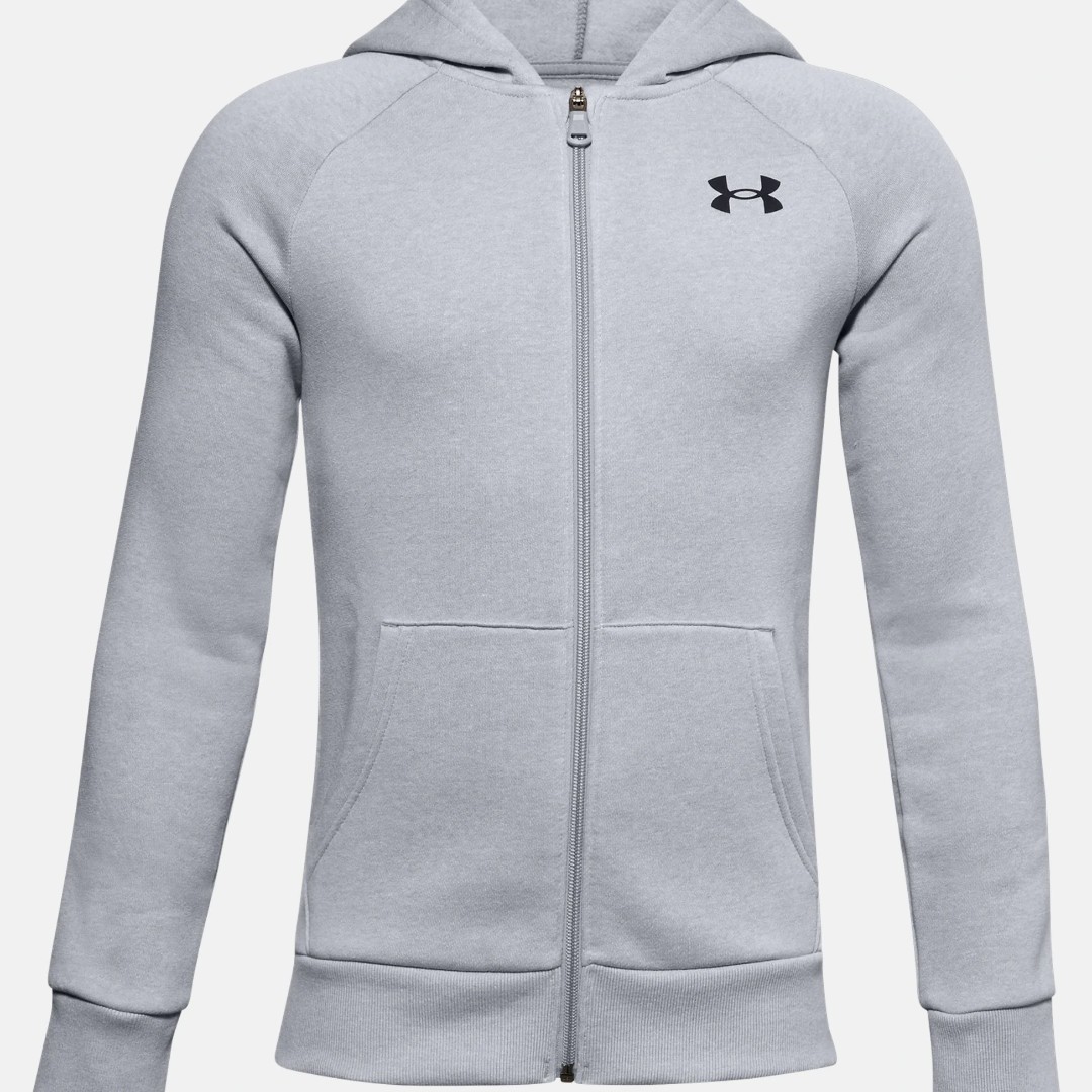 Толстовка Under Armour Rival Cotton Full Zip Hoodie 1357613-011