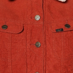 Джинсовая куртка Lee Sherpa Rider Red OcreL54VQM38 - фото 3