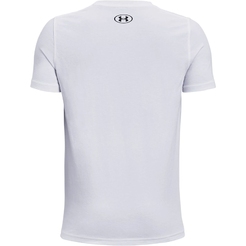 Футболка Under Armour Cotton Short Sleeve T-shirt1363294-100 - фото 2