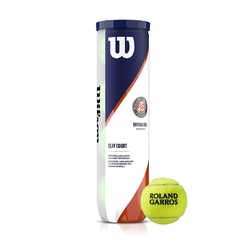 Мячи теннисные Wilson ROLAND GARROS CLAY CT 4 BALLWRT115000 - фото 1