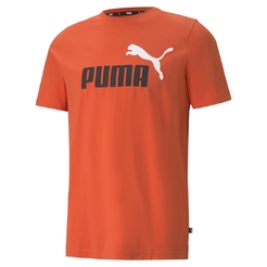 Футболка Puma Ess+ 2 Col Logo Tee58675979 - фото 4