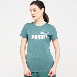 Футболка Puma Ess Logo Heather Tee58687645 - фото 1