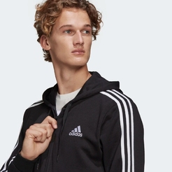Толстовка Adidas Essentials 3-Stripes HoodedGK9032 - фото 5
