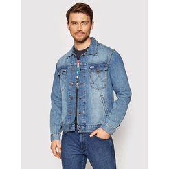 Куртка джинсовая Wrangler REGULAR JACKET HEMP LITEW443ZB286 - фото 1