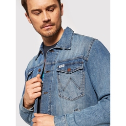 Куртка джинсовая Wrangler REGULAR JACKET HEMP LITEW443ZB286 - фото 3