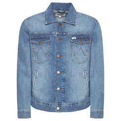 Куртка джинсовая Wrangler REGULAR JACKET HEMP LITEW443ZB286 - фото 4
