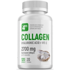 4Me Nutrition Collagen + Hyaluronic acid + Vit.C 120 капс 120 капсsr42123 - фото 1