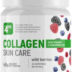 4Me Nutrition Collagen Skin Care + vitamin C + Hyaluronic Acid 200 г Ананасsr38782 - фото 3