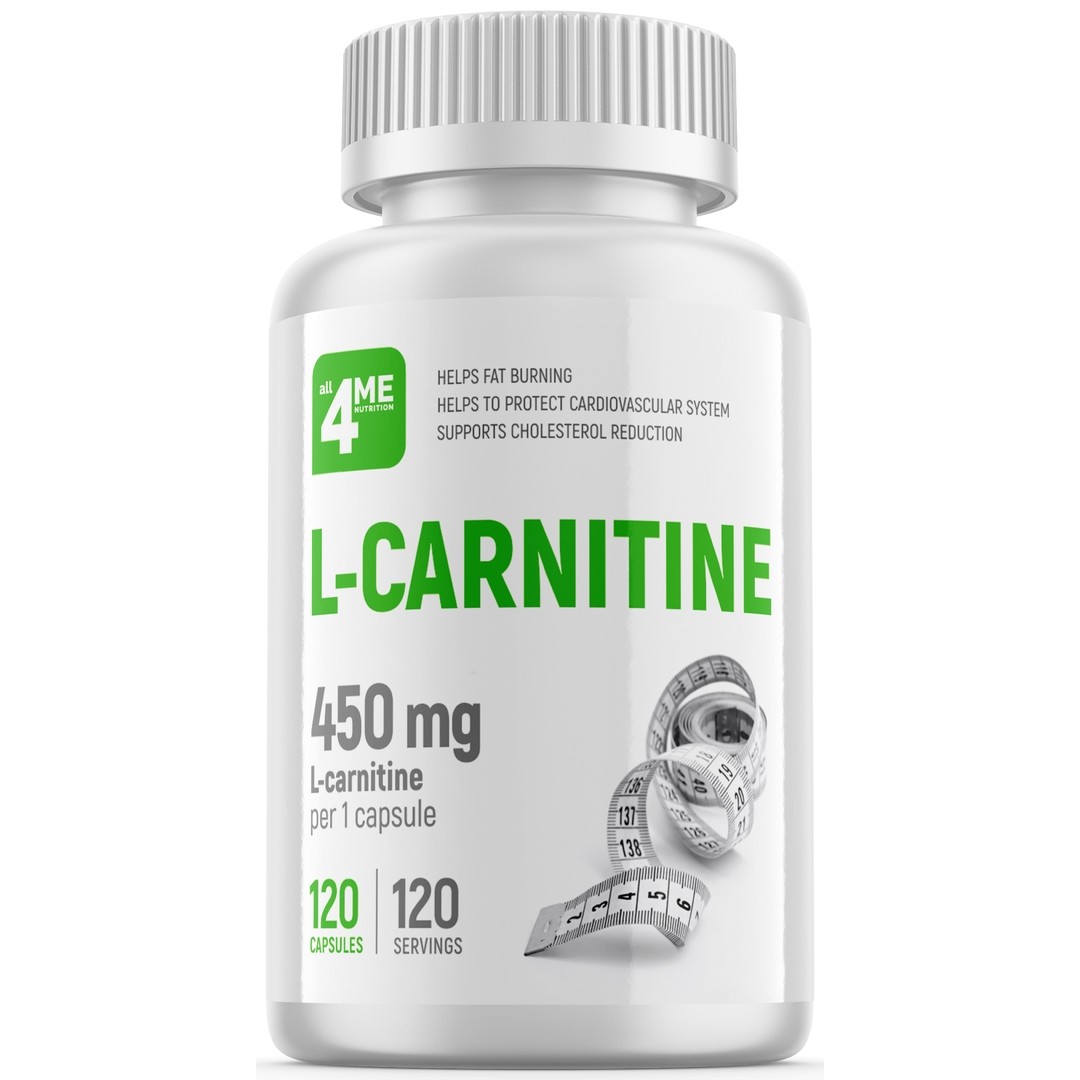 Карнитин all4ME L-carnitine L-tartrate 450 mg 120  sr41146