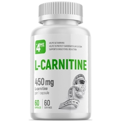 Карнитин all4ME L-carnitine L-tartrate 450 mg 60 sr41145 - фото 1