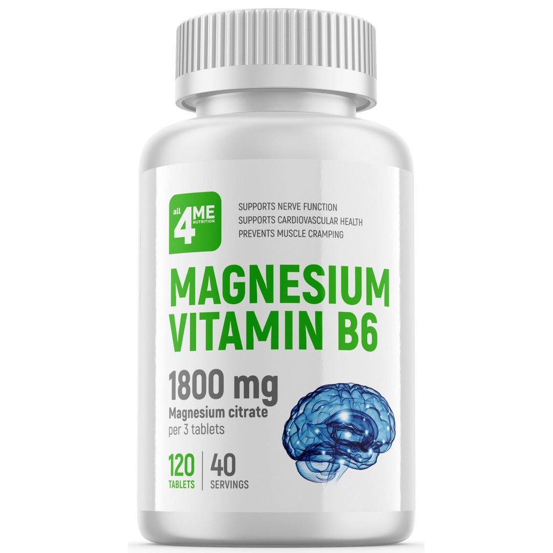 Витамины all4ME Magnesium Vitamin B6 120  sr42102