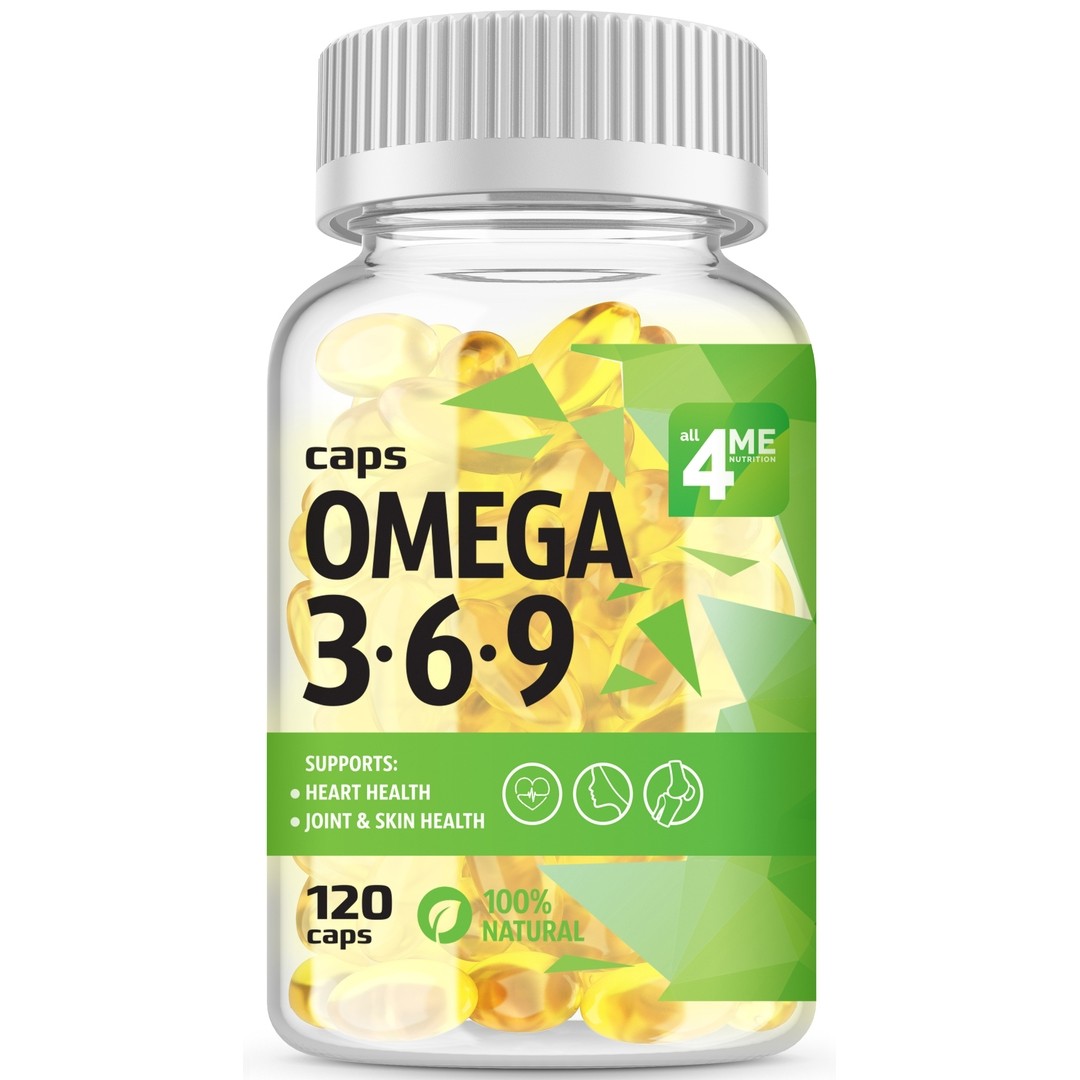 Полезные жиры all4ME Omega 3-6-9 120  sr37281