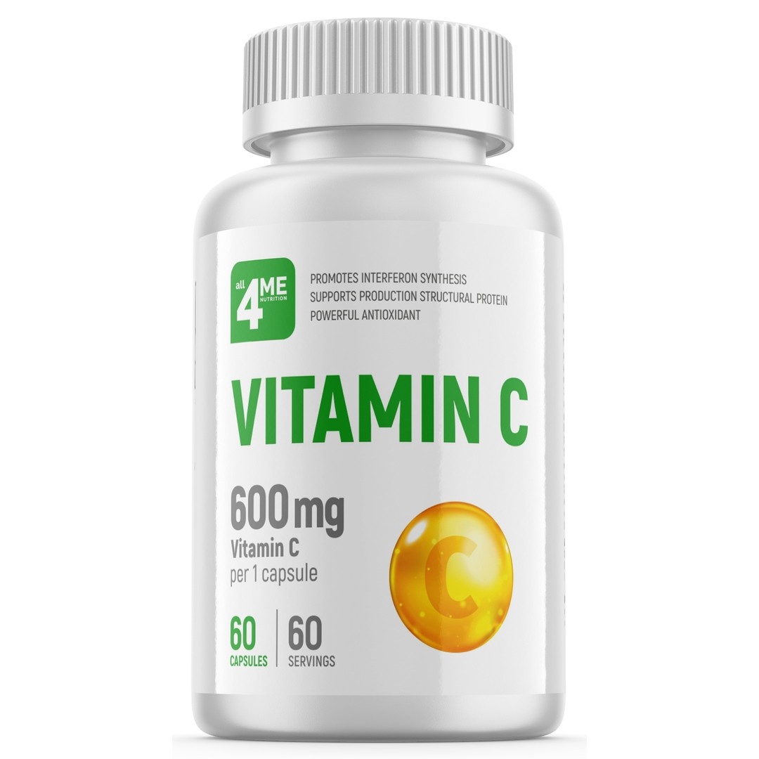Витамины all4ME Vitamin C 600 mg 60  sr41474