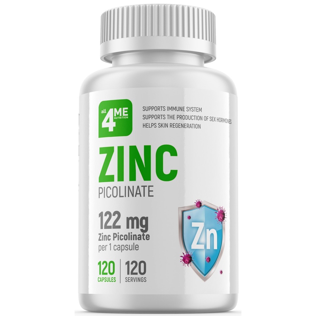 Тестостерон all4ME Zinc Picolinate 122 mg 120  sr41140