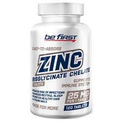 Тестостерон Be First Zinc bisglycinate chelate 120 sr41283 - фото 1