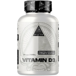 Витамины BIOHACKING MANTRA Vitamin D3 600 ME 90 sr40757 - фото 1