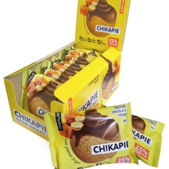Bombbar CHIKALAB Печенье глазированное с начинкой (9шт в уп) Упаковка 60 г арахисsr32514 - фото 1