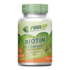 Витамины FuelUp Biotin 5 mg 5000 mcg 120 vcapssr43098 - фото 1