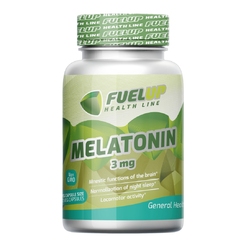 Улучшение сна FuelUp Melatonin 3 mg 180 vcapssr43101 - фото 1