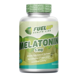 Улучшение сна FuelUp Melatonin 5 mg 180 vcapssr42254 - фото 1