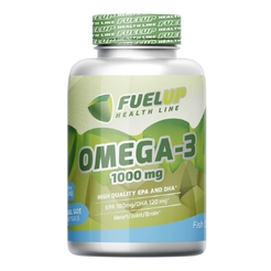 Полезные жиры FuelUp Omega 3 1000 mg 180 softgelssr43100 - фото 1
