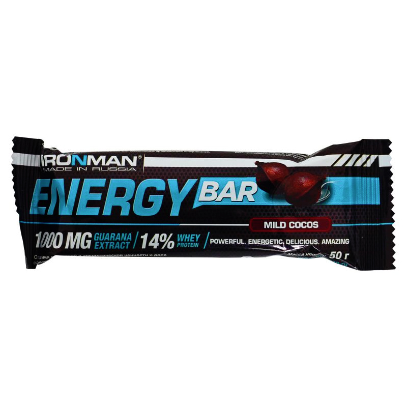 Батончик Ironman  Energy Bar 24    50      sr3646